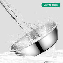 Load image into Gallery viewer, 9 Size Large Capacity Stainless Steel Dog Bowl For Dish Water Dog Food Bowl Pet Puppy Cat Bowl Feeder Feeding Durable Pet Supplies
