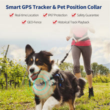 Load image into Gallery viewer, IP67 Waterproof Pet Collar GSM AGPS Wifi LBS Mini Light GPS Tracker for Pets Dogs Cats Cattle Sheep Tracking Locator
