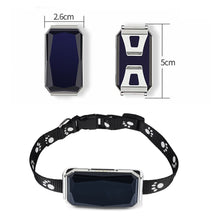 Load image into Gallery viewer, IP67 Waterproof Pet Collar GSM AGPS Wifi LBS Mini Light GPS Tracker for Pets Dogs Cats Cattle Sheep Tracking Locator
