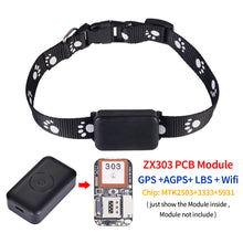 Load image into Gallery viewer, Pet Smart GPS Locator Waterproof Mini Anti-Lost Pets GPS WIFI LBS Tracker Real-time Tracking Locator Collar For Children Pets USB Charging

