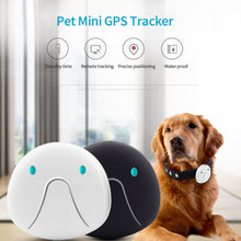 Load image into Gallery viewer, Intelligent GPS Pet Dog Tracker Cat Collar Waterproof Anti-Lost Pets Tracker Locator WIFI Locating Real Time Tracking APP Control

