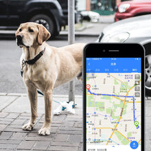 Load image into Gallery viewer, Intelligent GPS Pet Dog Tracker Cat Collar Waterproof Anti-Lost Pets Tracker Locator WIFI Locating Real Time Tracking APP Control

