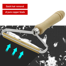 Load image into Gallery viewer, Portable Lint Remover Clothes Fuzz Fabric Shaver Brush Tool Power-Free Fluff Removing Roller for Sweater Woven Coat

