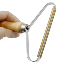 Load image into Gallery viewer, Portable Lint Remover Clothes Fuzz Fabric Shaver Brush Tool Power-Free Fluff Removing Roller for Sweater Woven Coat
