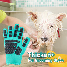 Load image into Gallery viewer, Rubber Pet Dogs Cats Grooming Gloves Mitten Deshedding Cleaning Animal Hair Remover Brush Scratcher for Dog Cat Combing Massage
