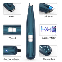 Load image into Gallery viewer, Dog Clippers Professional Pet Electric Clipper Pet Foot Hair Trimmer USB Rechargeable Hairdressing Puppy Cats Dogs Hair Trimmer Grooming Cutter Pet Supplies

