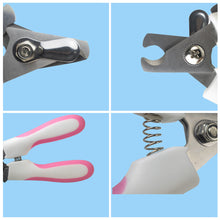 Load image into Gallery viewer, Professional Pet Nail Clipper Stainless Steel Dog Cat Nail Trimmer Labor-Saving Nail Clipper Convenient Pet Grooming Supplies
