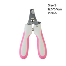 Load image into Gallery viewer, Professional Pet Nail Clipper Stainless Steel Dog Cat Nail Trimmer Labor-Saving Nail Clipper Convenient Pet Grooming Supplies
