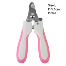 Load image into Gallery viewer, Professional Pet Nail Clipper Stainless Steel Dog Cat Nail Trimmer Labor-Saving Nail Clipper Convenient Pet Grooming Supplies
