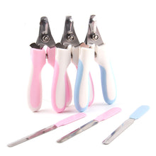 Load image into Gallery viewer, Professional Pet Nail Clipper Stainless Steel Dog Cat Nail Trimmer Labor-Saving Nail Clipper Convenient Pet Grooming Supplies
