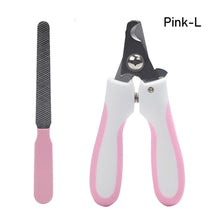 Load image into Gallery viewer, Professional Pet Nail Clipper Stainless Steel Dog Cat Nail Trimmer Labor-Saving Nail Clipper Convenient Pet Grooming Supplies
