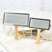 Load image into Gallery viewer, Dog Hair Remover Combs Pet Cat Hair Shedding Brush Wood Handle Puppy Dog Grooming Comb Long Hair Cats Dogs Cleaning Supplies
