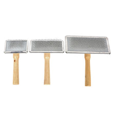 Load image into Gallery viewer, Dog Hair Remover Combs Pet Cat Hair Shedding Brush Wood Handle Puppy Dog Grooming Comb Long Hair Cats Dogs Cleaning Supplies
