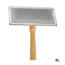 Load image into Gallery viewer, Dog Hair Remover Combs Pet Cat Hair Shedding Brush Wood Handle Puppy Dog Grooming Comb Long Hair Cats Dogs Cleaning Supplies

