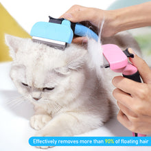 Load image into Gallery viewer, Dog Hair Remover Combs Pet Cat Hair Shedding Brush Detachable Hair Comb Puppy Dog Grooming Comb Long Hair Cats Dogs Cleaning Supplies
