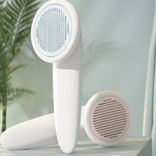 Load image into Gallery viewer, Pet Cat Comb Hair Remover Self Cleaning Flea Comb for Dogs and Cats Pet Grooming Comb Automatic Cats Hair Brush Pet Supplies
