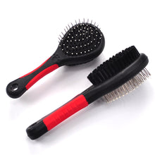 Load image into Gallery viewer, Double Faced Pet Dog Comb Hair Remover for Dogs and Cats Pet Grooming Comb Automatic Cats Hair Brush Pet Supplies
