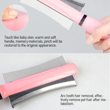 Load image into Gallery viewer, Double Sided Needle Comb Pet Dog Comb Hair Remover for Dogs and Cats Pet Grooming Comb Automatic Cats Hair Brush Pet Supplies
