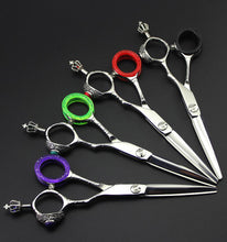 Load image into Gallery viewer, Finger Rings Fit Any Scissors Inserts Hairdressing Scissor Accessorie replacement parts fit all size Silicone Soft
