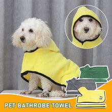 Load image into Gallery viewer, Dog Bathrobe Towel Pet Dog Bath Towel Robe Pet Drying Super Absorbent Coat Large Medium Small Puppy Dog Clothes Pet Supplies
