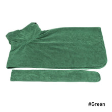 Load image into Gallery viewer, Dog Bathrobe Towel Pet Dog Bath Towel Robe Pet Drying Super Absorbent Coat Large Medium Small Puppy Dog Clothes Pet Supplies
