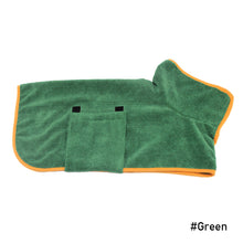Load image into Gallery viewer, Dog Bathrobe Towel Pet Dog Bath Towel Robe Pet Drying Super Absorbent Coat Large Medium Small Puppy Dog Clothes Pet Supplies
