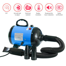 Load image into Gallery viewer, Hair Dryer For Dogs Pet Cat Dog Grooming Blower Warm Wind Secador Fast Blow-Dryer For Small Medium Large Dog Dryer
