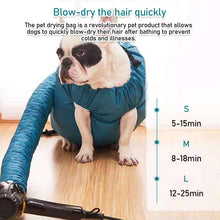 Load image into Gallery viewer, Folding Dogs Hair Dryer Blow Bag Pet Drying Bag Grooming Bag Portable Dog Cleaning Accessories Pet Efficient Dry Bag Kit
