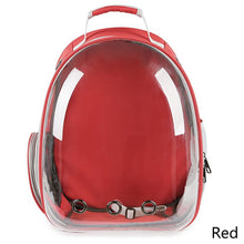 Load image into Gallery viewer, Portable Astronaut Window Backpack Transparent Large Capacity Pet Carrier Breathable Carrying Travel Bag Space Capsule Shoulder Bag Outdoor Backpacks for Puppy Pet Cat Dog
