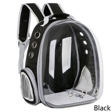Load image into Gallery viewer, Portable Astronaut Window Backpack Transparent Large Capacity Pet Carrier Breathable Carrying Travel Bag Space Capsule Shoulder Bag Outdoor Backpacks for Puppy Pet Cat Dog
