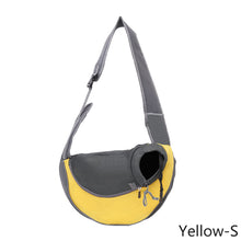 Load image into Gallery viewer, Puppy Carrier Travel Handbag Shoulder Bag S/L Pet Pouch Mesh Single Shoulder Bag Breathable Slings Dog Carriers Pets Comfort Travel Tote Cat Outdoor Cover Pets Supplies

