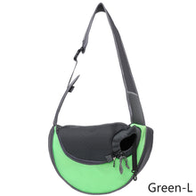 Load image into Gallery viewer, Puppy Carrier Travel Handbag Shoulder Bag S/L Pet Pouch Mesh Single Shoulder Bag Breathable Slings Dog Carriers Pets Comfort Travel Tote Cat Outdoor Cover Pets Supplies
