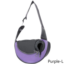 Load image into Gallery viewer, Puppy Carrier Travel Handbag Shoulder Bag S/L Pet Pouch Mesh Single Shoulder Bag Breathable Slings Dog Carriers Pets Comfort Travel Tote Cat Outdoor Cover Pets Supplies
