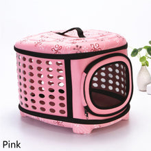 Load image into Gallery viewer, Pet Carrier Bag Portable Dog Bags EVA Foldable Travel Chest Puppy Carrying Basket Breathable Mesh Transport Box Puppy Outdoor Handbag Pet Supplies
