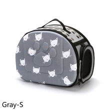 Load image into Gallery viewer, Cat Pattern Dog Carrier Bag Portable Pet Handbag Foldable Travel Bags Breathable Mesh Transport Box Puppy Outdoor Carrying Case Kitten Bags Pets Supplies
