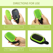 Load image into Gallery viewer, 3 in 1 Dog Grooming Kit Pet Hair Remover Self Cleaning Pet Brush Deshedding Bathing Comb Detachable Pet Slicker Bristle Pin Hair Brush For Cat Massage
