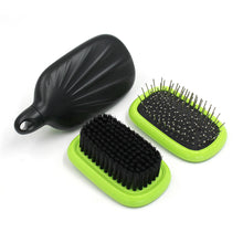 Load image into Gallery viewer, 3 in 1 Dog Grooming Kit Pet Hair Remover Self Cleaning Pet Brush Deshedding Bathing Comb Detachable Pet Slicker Bristle Pin Hair Brush For Cat Massage
