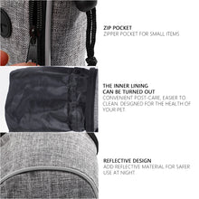 Load image into Gallery viewer, Outdoor Dog Trainings Bag Durable Treat Bag Dog Walking Snack Pouch Detachable Puppy Training Snack Reward Waist Bag Wear Resistance Pockets Pet Supplies
