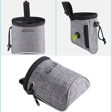 Load image into Gallery viewer, Outdoor Dog Trainings Bag Durable Treat Bag Dog Walking Snack Pouch Detachable Puppy Training Snack Reward Waist Bag Wear Resistance Pockets Pet Supplies
