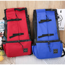 Load image into Gallery viewer, Outdoor Pet Carrier Dog Bag Portable Pet Handbag Breathable Dogs Backpack Reflective Pets Travel Bags Carrying for Animals Small Medium Dogs Corgi Bulldog Pets Supplies
