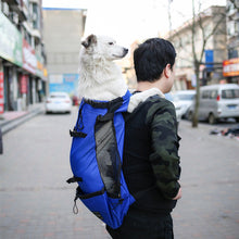 Load image into Gallery viewer, Outdoor Pet Carrier Dog Bag Portable Pet Handbag Breathable Dogs Backpack Reflective Pets Travel Bags Carrying for Animals Small Medium Dogs Corgi Bulldog Pets Supplies
