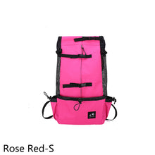 Load image into Gallery viewer, Outdoor Pet Carrier Dog Bag Portable Pet Handbag Breathable Dogs Backpack Reflective Pets Travel Bags Carrying for Animals Small Medium Dogs Corgi Bulldog Pets Supplies
