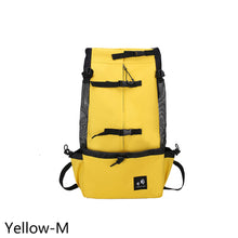 Load image into Gallery viewer, Outdoor Pet Carrier Dog Bag Portable Pet Handbag Breathable Dogs Backpack Reflective Pets Travel Bags Carrying for Animals Small Medium Dogs Corgi Bulldog Pets Supplies
