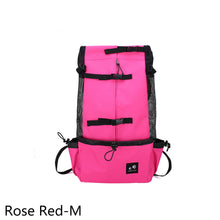 Load image into Gallery viewer, Outdoor Pet Carrier Dog Bag Portable Pet Handbag Breathable Dogs Backpack Reflective Pets Travel Bags Carrying for Animals Small Medium Dogs Corgi Bulldog Pets Supplies
