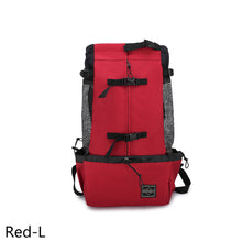Load image into Gallery viewer, Outdoor Pet Carrier Dog Bag Portable Pet Handbag Breathable Dogs Backpack Reflective Pets Travel Bags Carrying for Animals Small Medium Dogs Corgi Bulldog Pets Supplies
