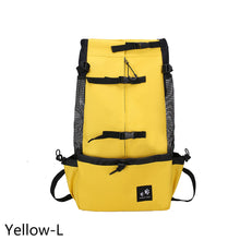 Load image into Gallery viewer, Outdoor Pet Carrier Dog Bag Portable Pet Handbag Breathable Dogs Backpack Reflective Pets Travel Bags Carrying for Animals Small Medium Dogs Corgi Bulldog Pets Supplies
