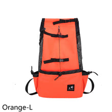 Load image into Gallery viewer, Outdoor Pet Carrier Dog Bag Portable Pet Handbag Breathable Dogs Backpack Reflective Pets Travel Bags Carrying for Animals Small Medium Dogs Corgi Bulldog Pets Supplies
