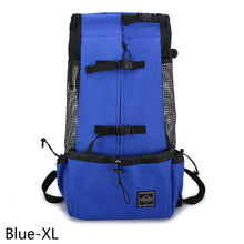 Load image into Gallery viewer, Outdoor Pet Carrier Dog Bag Portable Pet Handbag Breathable Dogs Backpack Reflective Pets Travel Bags Carrying for Animals Small Medium Dogs Corgi Bulldog Pets Supplies

