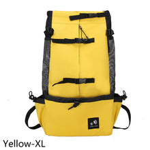 Load image into Gallery viewer, Outdoor Pet Carrier Dog Bag Portable Pet Handbag Breathable Dogs Backpack Reflective Pets Travel Bags Carrying for Animals Small Medium Dogs Corgi Bulldog Pets Supplies
