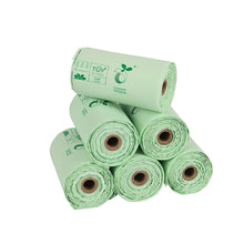 Load image into Gallery viewer, Degradable Corn Starch PLA Biodegradable Pet Garbage Bag Compostable Outdoor Clean Box Waste Bag Vest Style Cat Dog Poop Trash Bags Outdoor Pets Pick up Tools Pet Accessories
